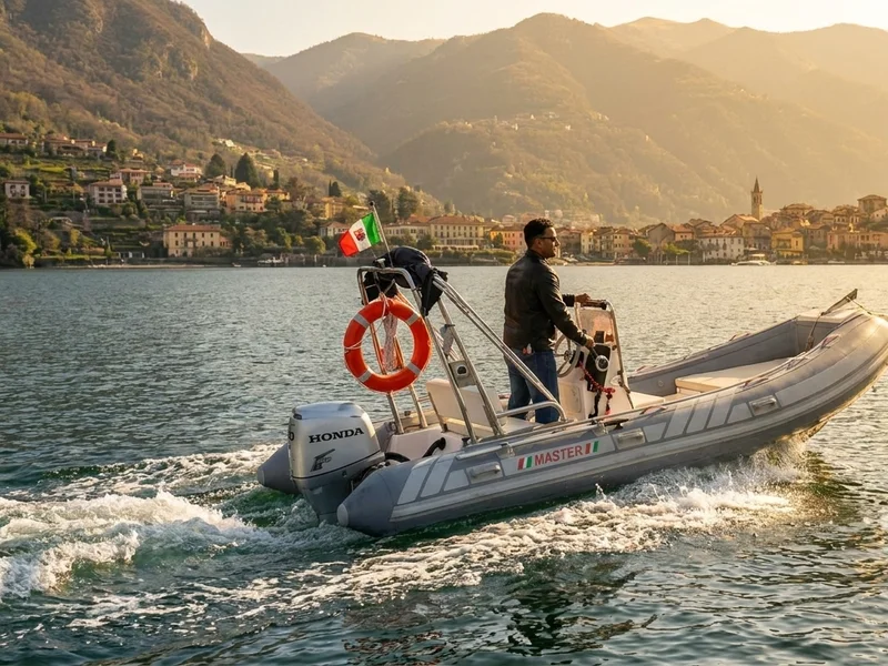 Self-Drive RIB — Side View